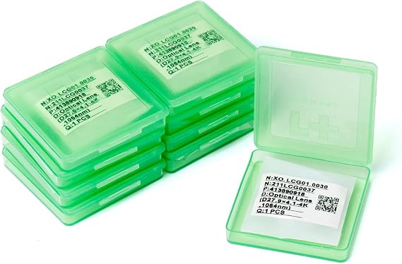 DMK Raytools Protective Lens, 27.9x4.1mm, 1064nm Wavelength, for Laser Cutting Machines (10, 30x5(OEM))