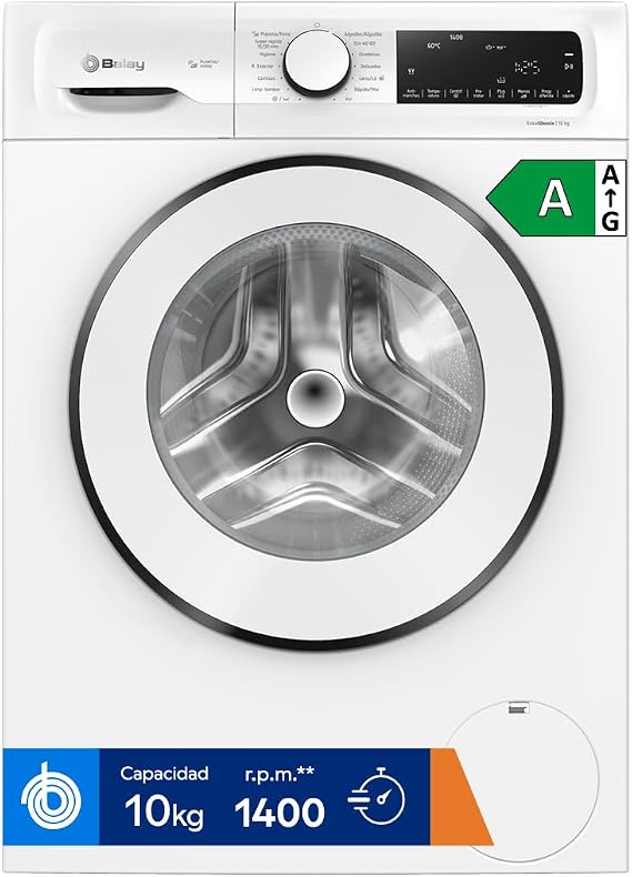 Balay – Washing Machine, Free Installation, 22 lbs, Iron Program, Super [Energy Class A]