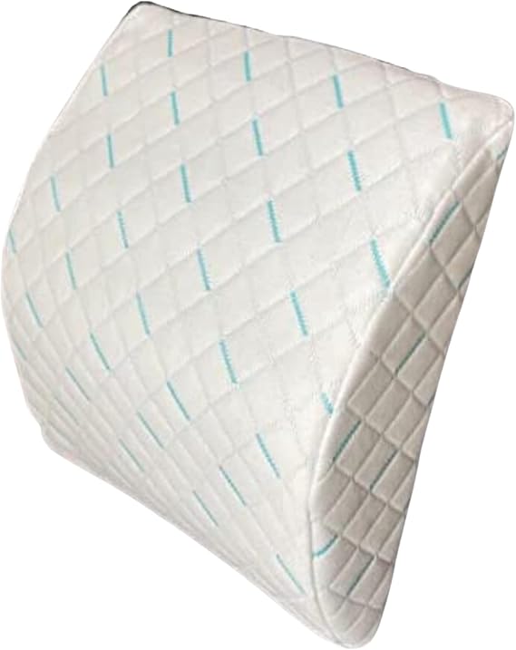 Lumber Support Cushion Memory Foam Lower Back Rest Cushion Everlasting Comfort - Office Chair Pillow Back Support Car Seat Cushion Pain Relief
