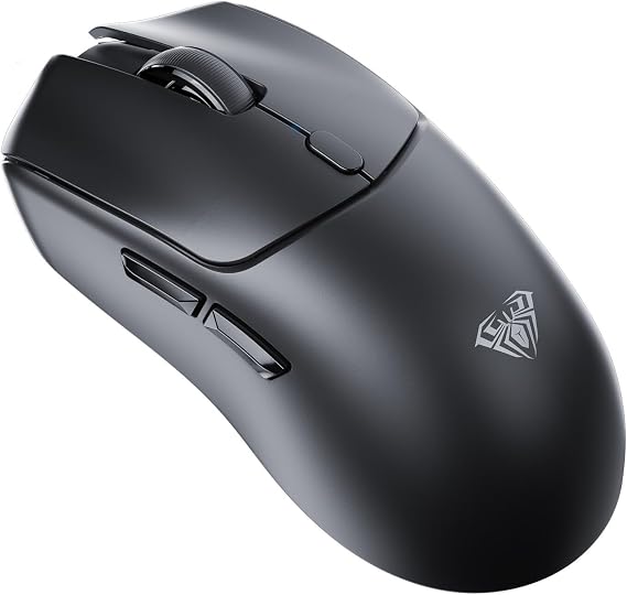 Aula SC580X Lightweight PAW3311 Sensor 10000 DPI 1000Hz Kablolu ve Kablosuz Gaming Oyuncu Mouse Siyah