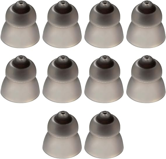 10 Pack Hearing Aid Domes Small Silicone Hearing Aid for Phonak, S-9mm