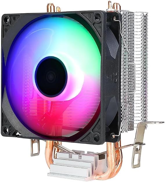 Cold Frost RGB Fanlı Intel AMD Uyumlu Bakır Borulu CPU Soğutucu İşlemci Fanı (Cold Frost 601)