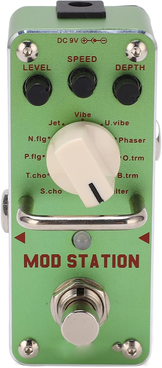 Multi Effects Guitar Pedal, Guitar Effects Pedal Guitar Effect Pedal 11 Effects Modulation Ensemble Guitar Multi Effects Pedal for for Electric Guitar