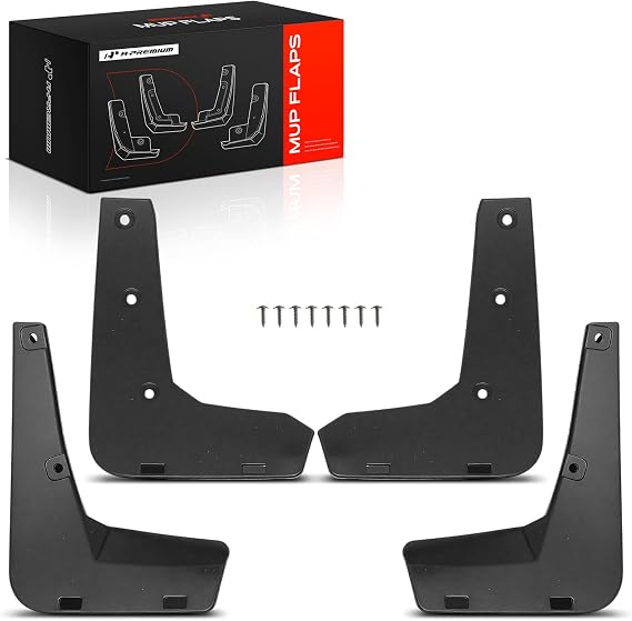 A-Premium マッドフラップ スプラッシュガード マッドガード ハードウェアキット付き 4個セット 日産アルティマ 2019 2020 2021 2022 フロント&リアに対応 運転席と助手席側