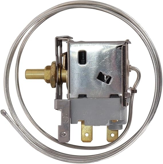 Refrigerator Temperature Control Kit, Thermostat Temperature Control Switch, For WPF24-L Refrigerator Freezer Thermostat,Probe length: 90cm
