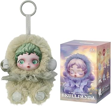 POP MART SKULLPANDA L impressionnisme Series Plush Doll 1Box Articulated Character Premium Design Gifts for Women Fan-Favorite Collectible Toy Art Toy Action Figure