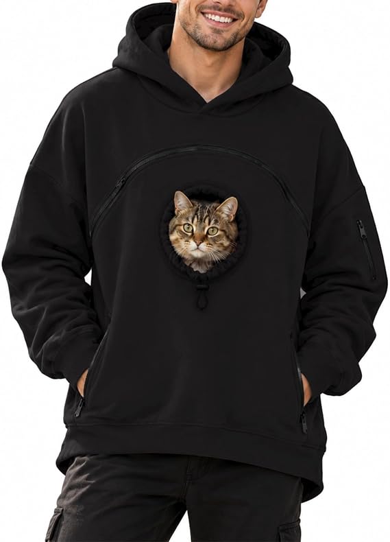 Hoodies With Zip Pockets for Men Uk Long Sleeve Sports Top