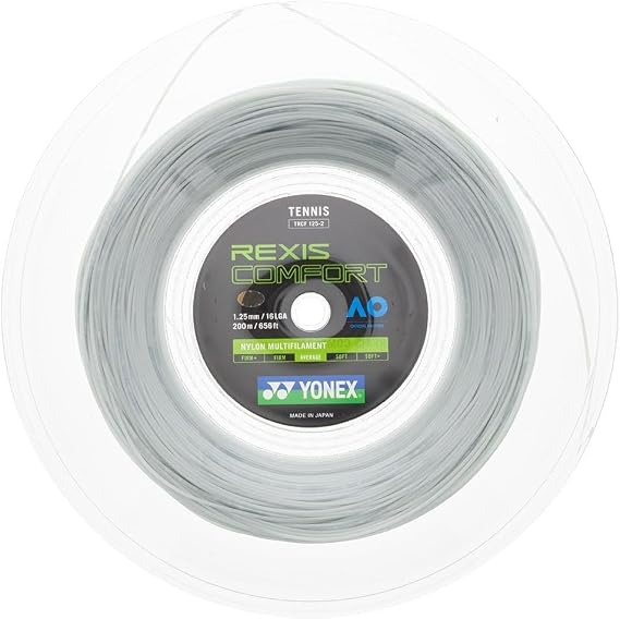 YONEX Rexis Comfort Tennis String Reel Cool White