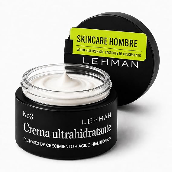 Lehman Men's Anti-Aging Anti-Wrinkle Face Moisturizer 72h 50ml