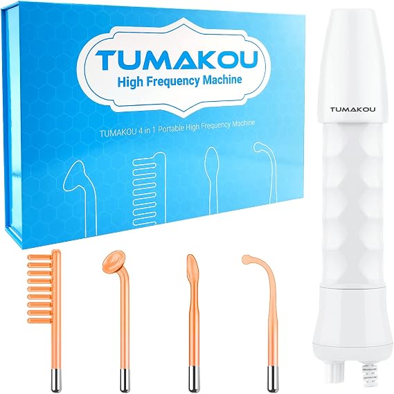 High Frequency Facial Machine, TUMAKOU Portable Handheld Neon HF Face Wand