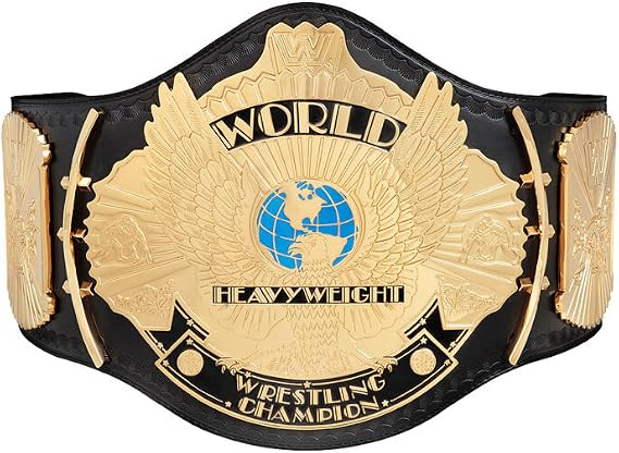 Inskondon WWE Replica-Gürtel mit Flügeln, Mehrfarbig One Size (T5)