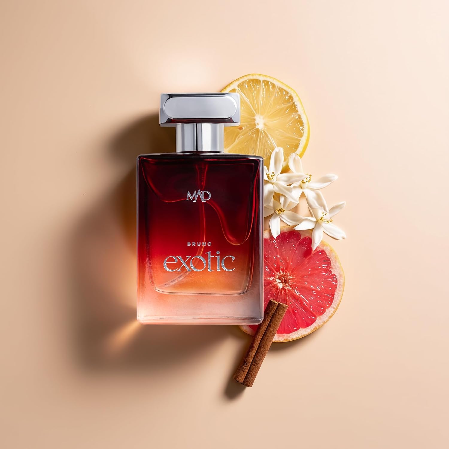 Bruno Exotic Extrait de Parfum 100 ml – Limon, Yasemin ve Sandal Ağacı ile Odunsu, Egzotik ve Kalıcı Unisex Parfüm