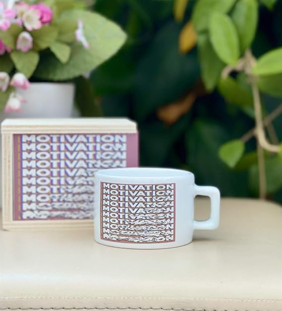 giftmoda Motivation Tasarımlı Kutulu Kupa