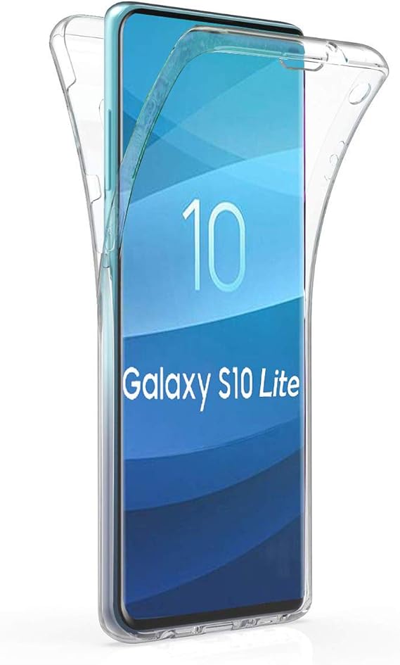 Microsonic Samsung Galaxy S10e için Kılıf 6 tarafı tam full koruma 360 Clear Soft Şeffaf [Galaxy S10e ile Uyumlu Kılıf - Şeffaf]