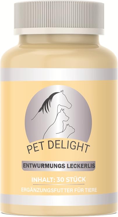 Pet Delight Worm Treats the Herbal Remedy for Dogs and Cats