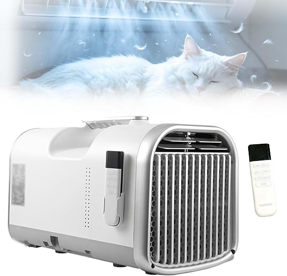 4400/5100 Btu Personal Air Conditioner, Compact Portable Ac, Energy Efficient Inverter, 1-12h Timer, 16°C-32°C, With Remote Control, For Pet House Tent Truck Outdoor Adventure(1-8 M²) [Energy Class A]