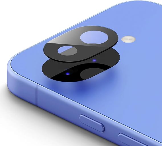 Microcase Google Pixel 10A İle Uyumlu Kamera Lens Koruma Halkası - Kapalı Tasarım -Siyah AL3401