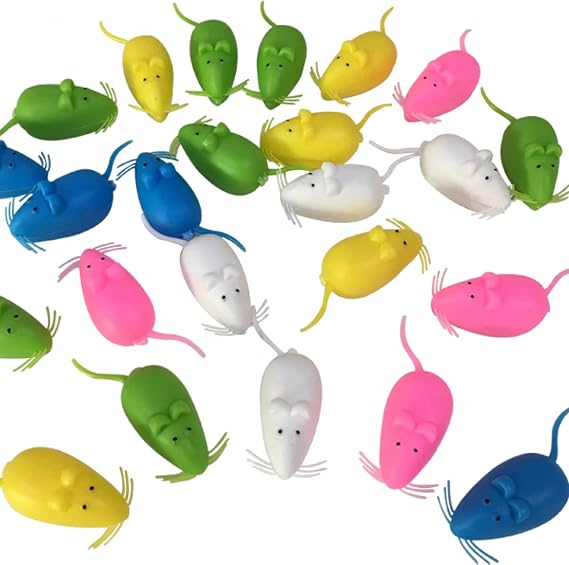 50Pcs Milk tooth keepsake box Milk tooth box Tooth milk box Colorful tooth box Mouse shaped baby tooth box Teeth storage box Plastic milk tooth box