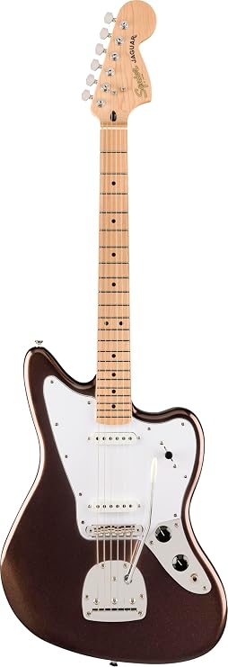 Squier Affinity Jaguar MN MMB Mystic Metallic Brown Electric Guitar