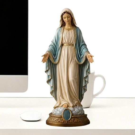 Resin Religious Statue, Blessed Virgin Mary Mother Figure