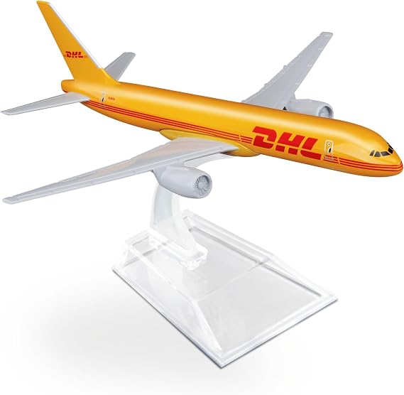 1/400 DHL 757 Airplane Model Kits die-cast alloys Airplane Model for Collection and Display