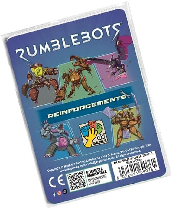 dV Giochi Rumblebots Reinforcements