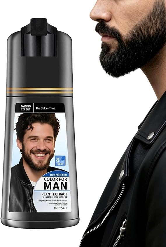 Beard Color 200ml Long-Lasting Mustache Coloring