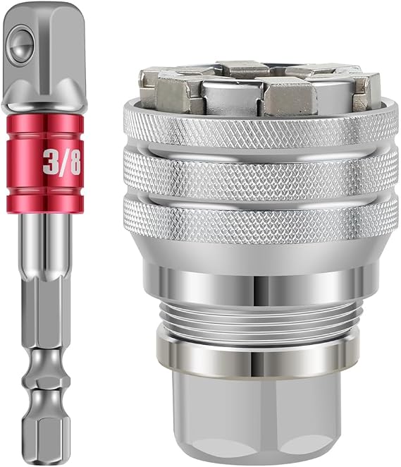 Universal Adjustable Socket Wrench for Standard Metric 10-19mm Multi-Function Maintenance Tool