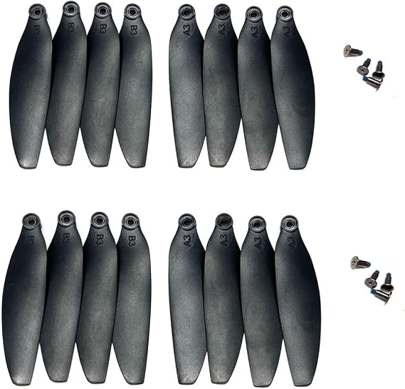Brushless Propeller Blades compatible with 4DRC V28S 4D‑V28S RC Quadcopter(16 pcs)