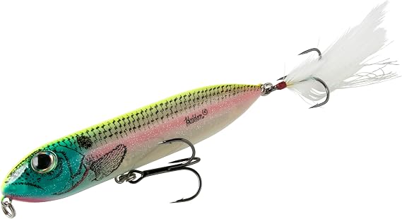 Heddon Super Zara Spook - 半透明ボーン - 4.5インチ