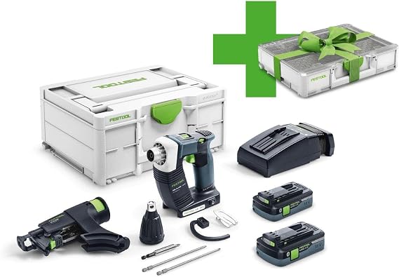 Festool 577429 Cordless Screwdriver for Duraid DWC 18-4500 HPC 4.0 I-Plus Organizer Edition