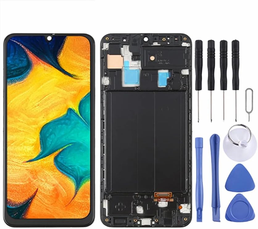 Samsung A50 Uyumlu Lcd Ekran Dokunmatik Full Çıtalı TFT SM-A505