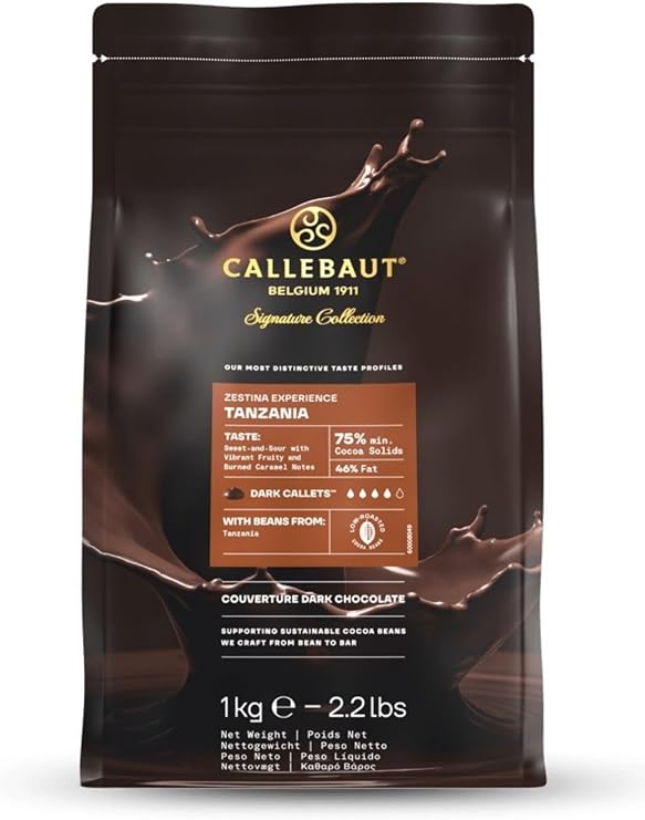 Callebaut Signature Collection Zestina Tanzania Bitter Çikolata, 1 kg