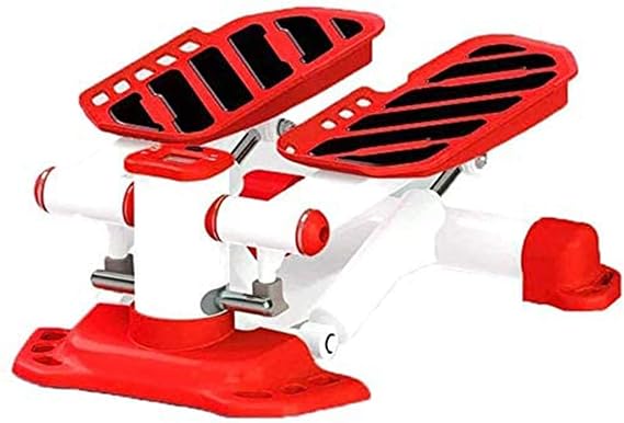 Mini Stepper Indoor Exercise Machine - Adjustable Cardio Trainer with Twisting Action for Home Gym Fitness