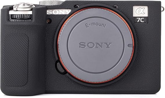 MUZIRI KINOKOO Silicone Case for Sony A7C II - Soft Rubber Protective Camera Case - Anti-Scratch, Lightweight, Outdoor Photography, Travel, Everyday Use