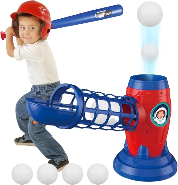 Baseball Pitching Machines Toy Baseball Kids Ages 3-8 Years