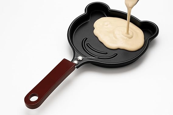 Busstier Animal Figure Pancake and Omelette Pan, Fun Kitchen Appliance for Kids, Non-stick Coating, Easy to Clean