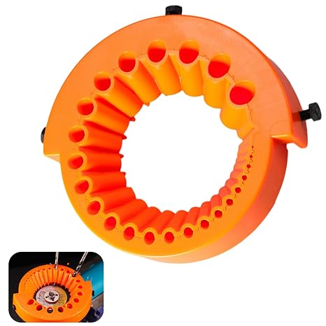 Drill Bit Sharpener Tool - Angle Grinder Machine Accessory for Sharpening 2-13mm Drill Bits, Compatible with 125mm & 115mm Angle Grinder with Straight Grinder Guard