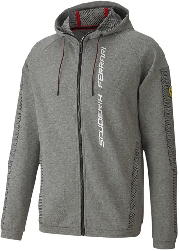 PUMA Formula 1 mens Scuderia Ferrari Race Hooded Sweat Jacket