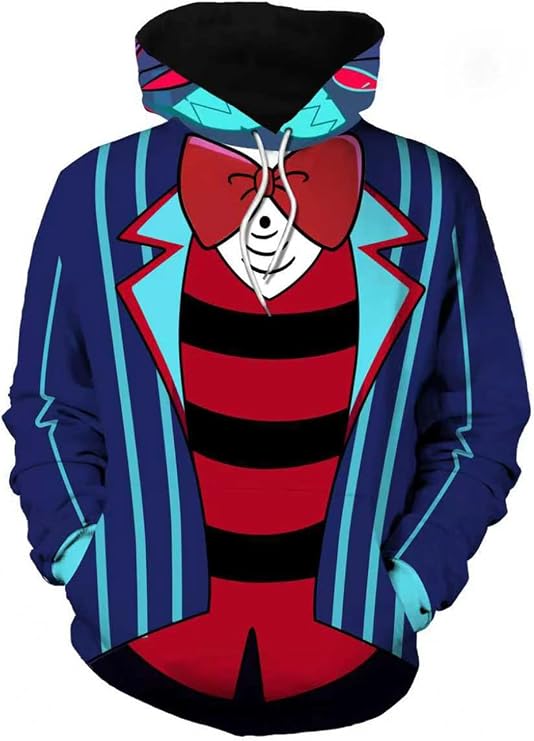 Vox コスチューム パーカー Hazbin Devil Hotel コスプレ 大人 Vox ジャケット コート 長袖 スウェットシャツ ハロウィン 冬 衣装
