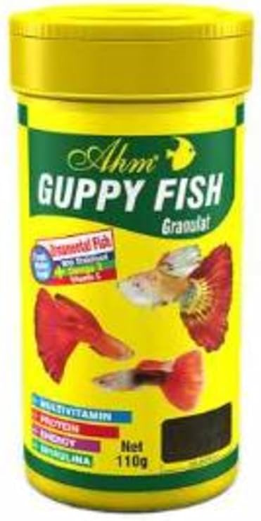 Ahm Guppy Granul Food 250 Ml Balık Yemi
