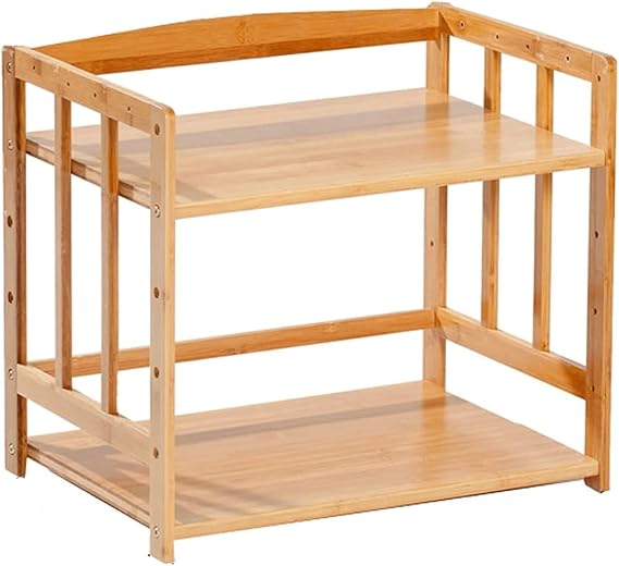 Printer Table 2-Tier Printer Stand, Easy to Assemble and Clean Printer Storage, Workspace Organizers for Printers Fax Machine Storage Shelve