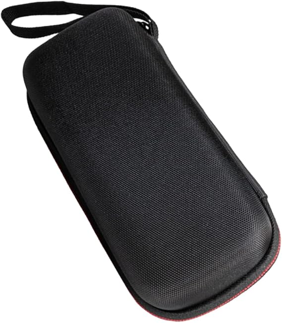 VICASKY Wireless Mic Carrying Case Eva Protective Microphone Storage Bag Hard Shell Shockproof Portable Mic Pouch Compatible with Wireless Go2, Black, Suitable for Travel and Random Color