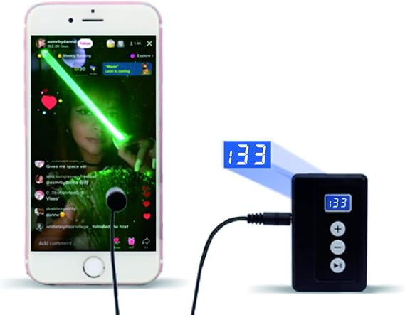 iPhone iPad用自動クリッカー:Android iOS用スクリーンデバイス自動タッパー、シミュレートされた指の連続クリック、調整可能な速度物理クリッカー、ゲーム、ライブブロードキャスト、いいね、報酬に最適