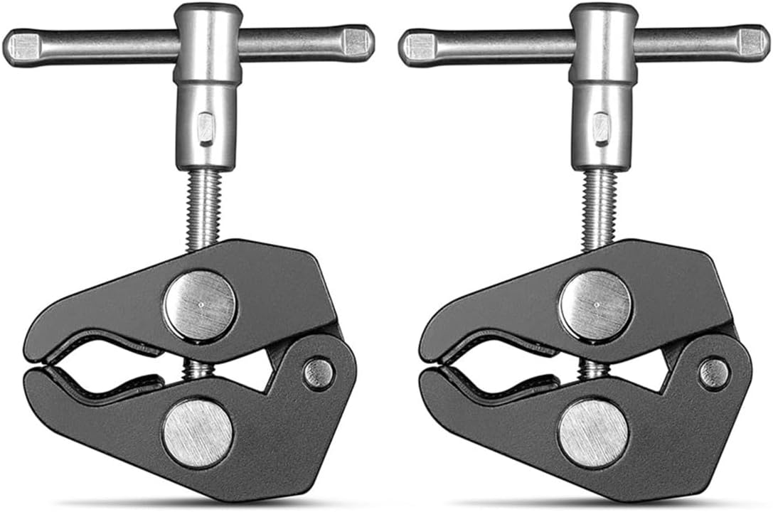 SmallRig 2058 Ikili 1/4"-3/8" Süper Clamp 2'li Seti
