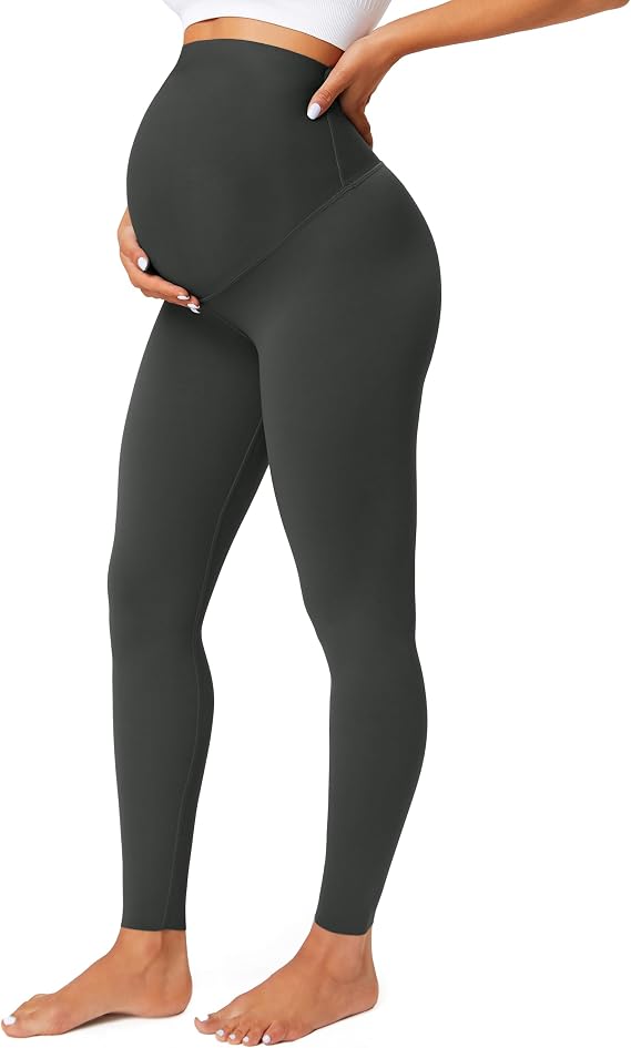 BAYDI Maternity Leggings for Women Over the Belly