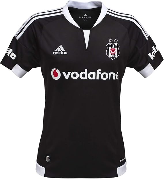 adidas Besiktas Istanbul Men's Football Jersey 2015/2016 AN5922 AN5921 - Black, S