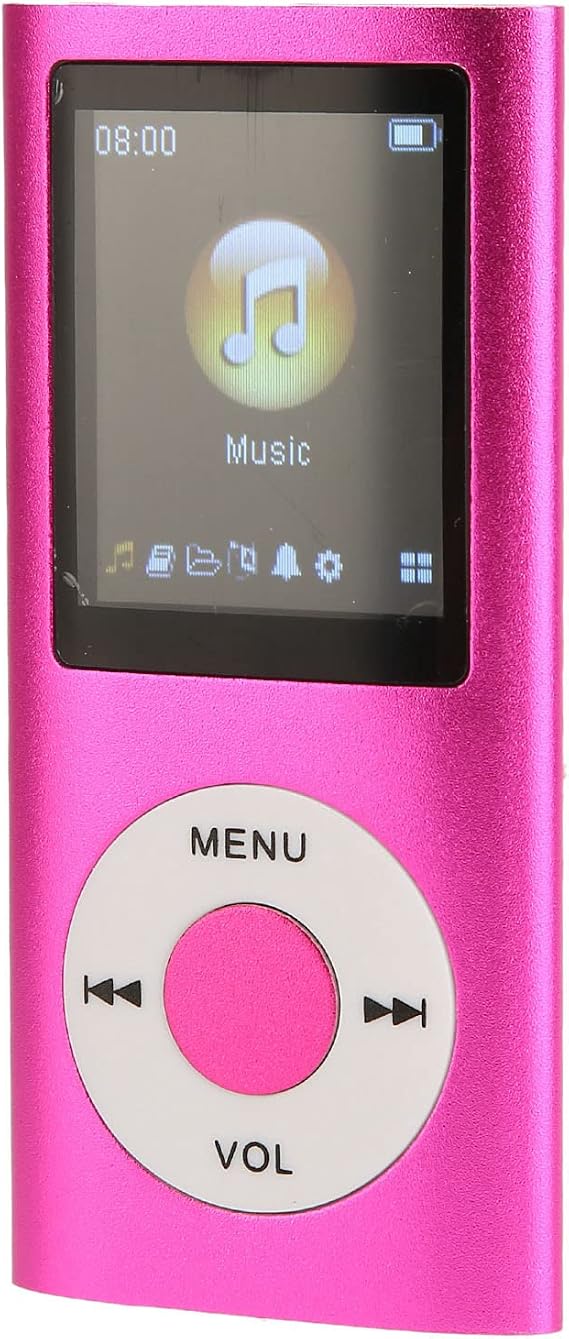 MP3 Player - High Resolution Sound, DSD DAC, Portable DigitalPlayer, 64GB Memory Card, Supports Up to 256GB, Lossless & High-Res Music Player