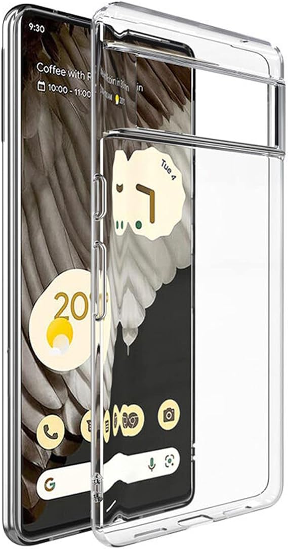 Microcase Google Pixel 7 Pro Slim Serisi Soft TPU Silikon Kılıf - Şeffaf AL3324