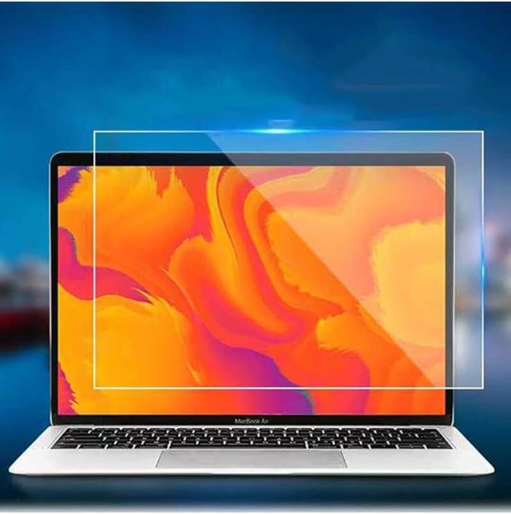 Apple Macbook Pro 13" 2020/2022 M1 M2 Çip A2338 Ile Uyumlu Ekran Koruyucu, Şeffaf